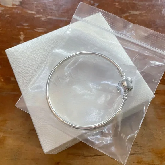 Pandora | Forever Love Bangle (Limited Edition) with box and paper bag - Picture 2 of 5